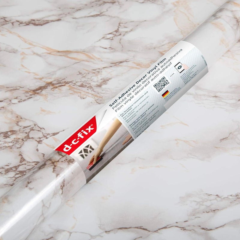 d-c-fix self-Adhesive Film Brown Marble Stone 26.5'' x 78.7" (FA3468032) - Image 5